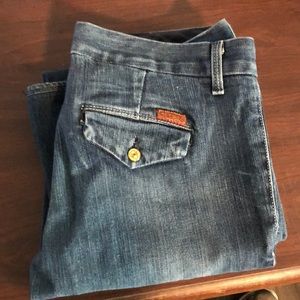 7 for all mankind flare jeans